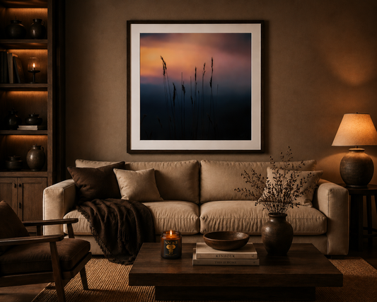 Fine Art Print | Coppertone & Sand | 50x50cm | Giclée Print